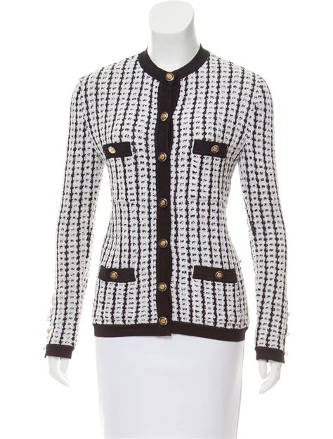 mango chanel style cardigan|chanel style jackets.